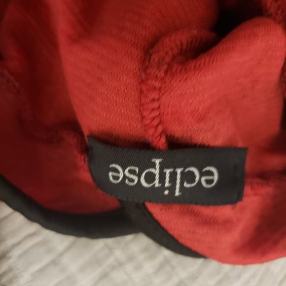 Eclipse Red and Black Party Dress - Picture 3 of 3